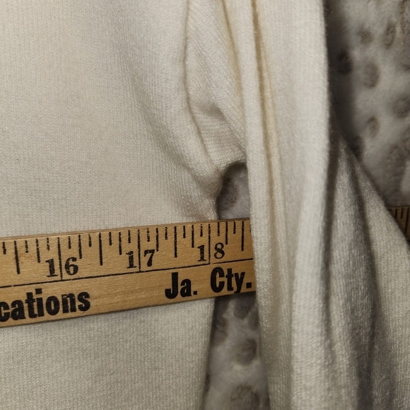 Style & CO 60's Style Striped Edge Retro Sweater MEDIUM - Picture 8 of 9